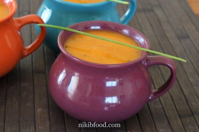 Thick vegetable soup 