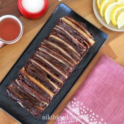 Pull apart yeast cake