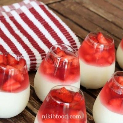 Strawberry mousse recipe with jelly
