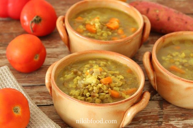Lentil Barley Soup
