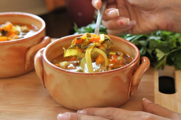 Pea and carrot soup recipe NikiB Making Food with Love