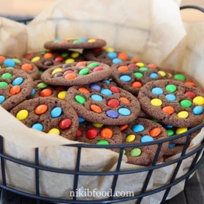 Cookies with smarties