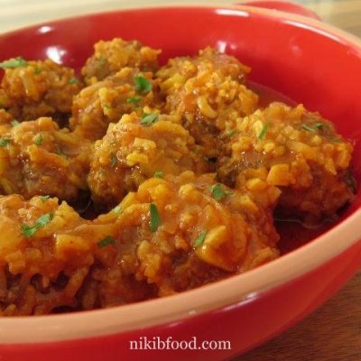 Porcupine Meatballs in Sauce