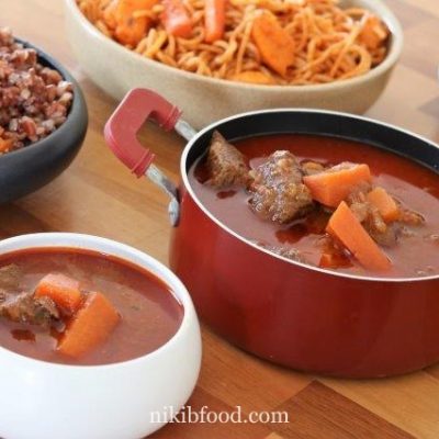 Beef and Tomato Soup Recipe