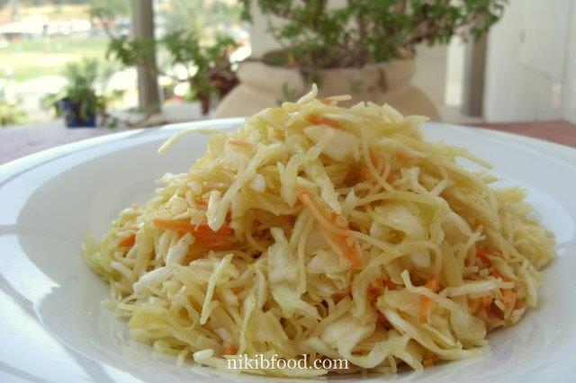 Cabbage and Noodles Salad