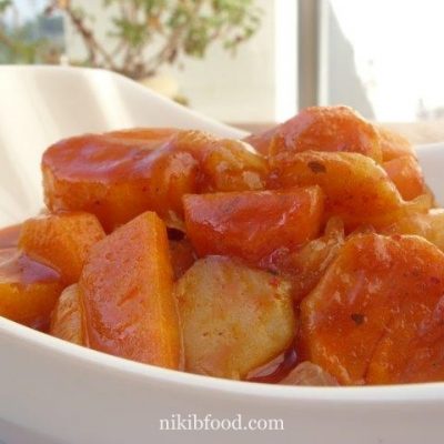 Vegetables in sweet chilli sauce