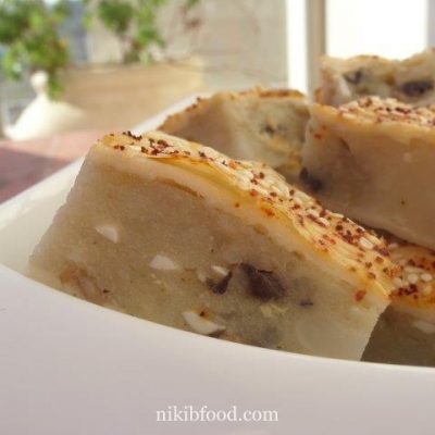 Potato and mushroom pie