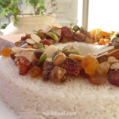 Rice with Dry Fruit