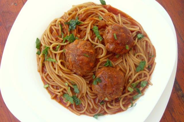 Meatballs and spaghetti recipe