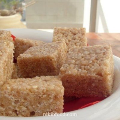 Energy Bars of Rice Krispies