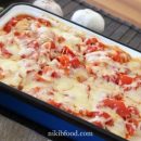 Eggplant and tomato lasagna