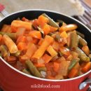 Green beans and vegetables recipe
