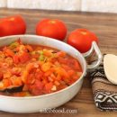 Eggplant Slices with Tomato Sauce